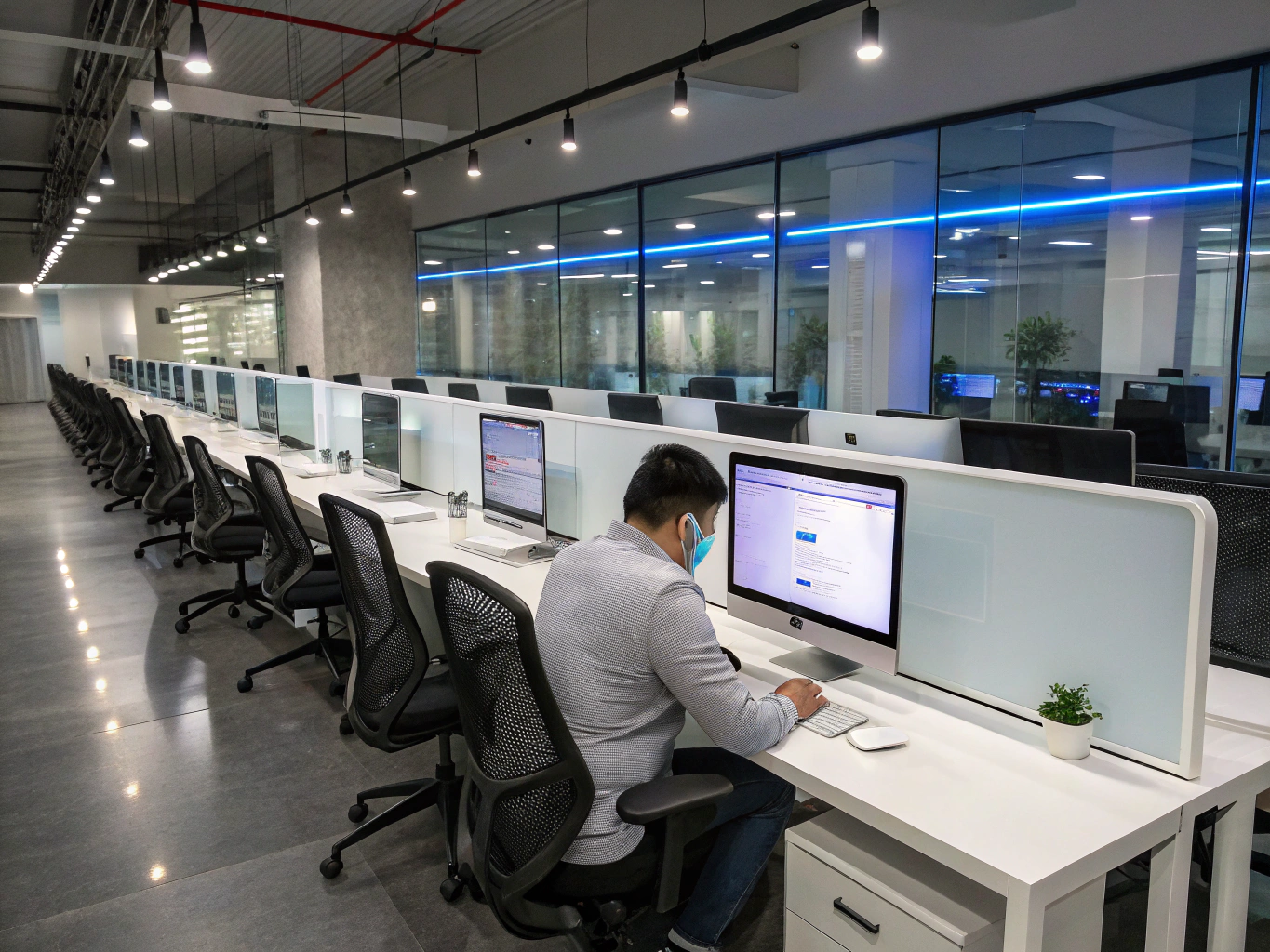 Secure legal office environment with high-end technology